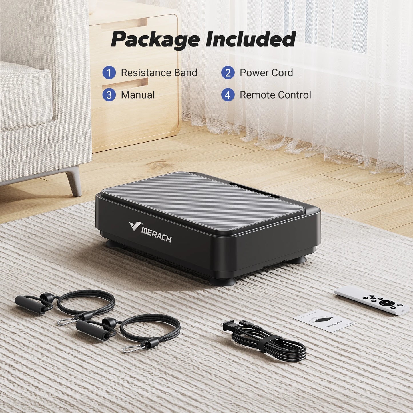 Vibration Plate Exercise Machine – Full-Body Fitness for Lymphatic Drainage, Pain Relief, Sleep Support & Weight Loss