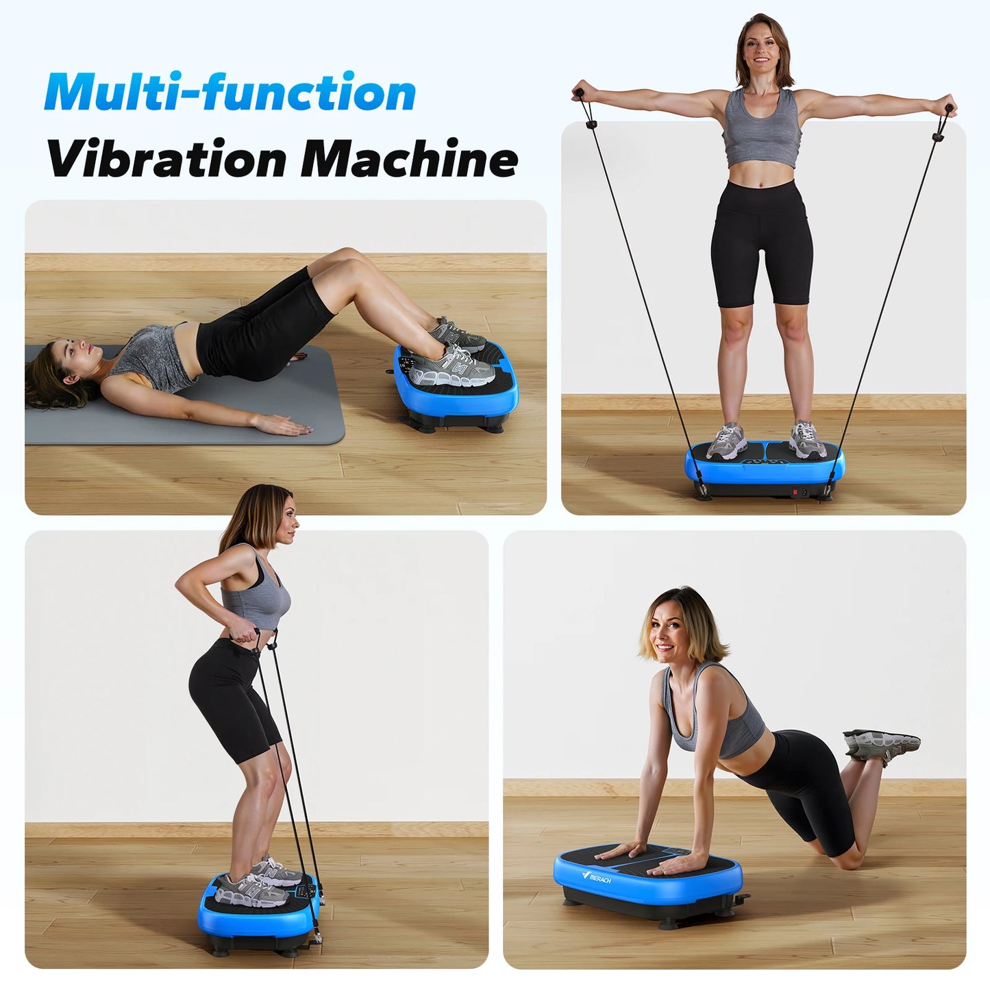 EMS Vibration Plate Exercise Machine – Fat Burning, Pain Relief, Sleep Support & Fitness Training