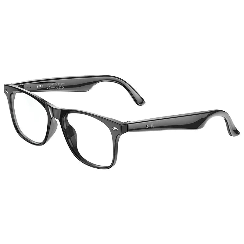 Smart Glasses: Wireless Bluetooth with Mic, Speakers, Touch Control, Voice Assistant & Translation.