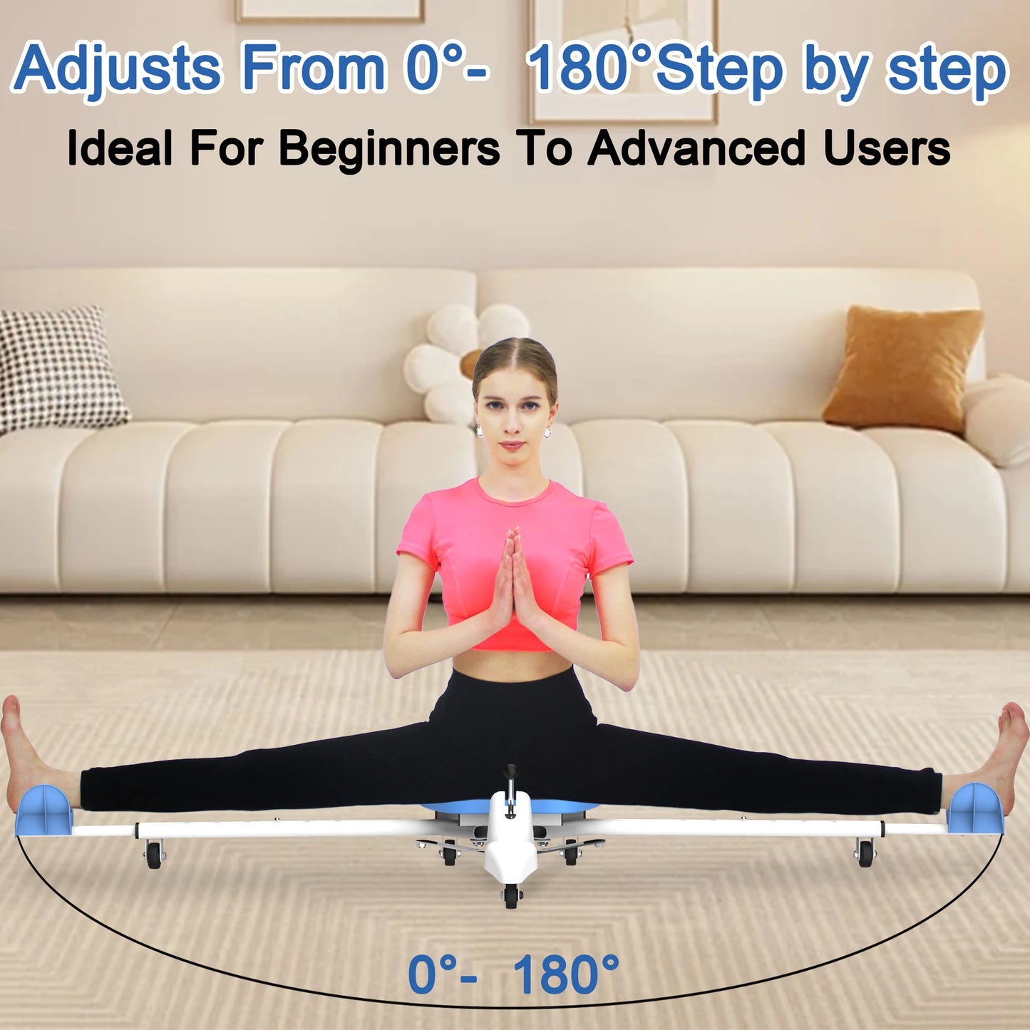 Leg Split Stretching Machine for Ballet, Yoga, and Sports Fitness