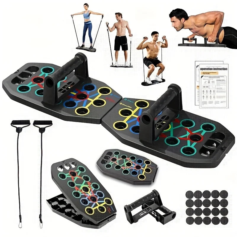 Multi-Functional Push-Up Board – Home Workout System for Chest, Arms, Shoulders