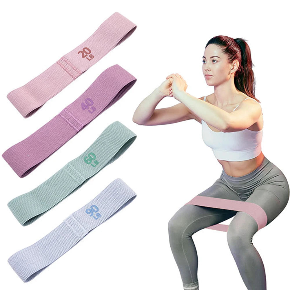 Anti-Slip Hip Resistance Bands for Glute & Thigh Training.