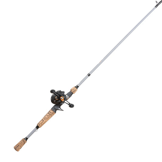 Pro Baitcast Rod & Reel Fishing Combo, 6ft 8in