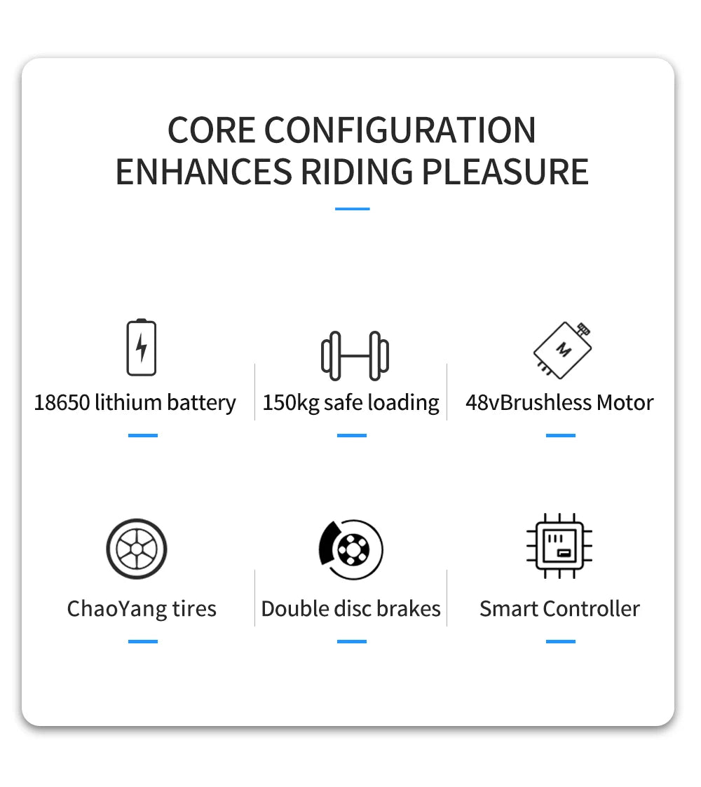 1000W Folding Electric Bike – 48V 15Ah Fat Tire E-Bike, 20-Inch Mountain Bicycle (Ships from US)