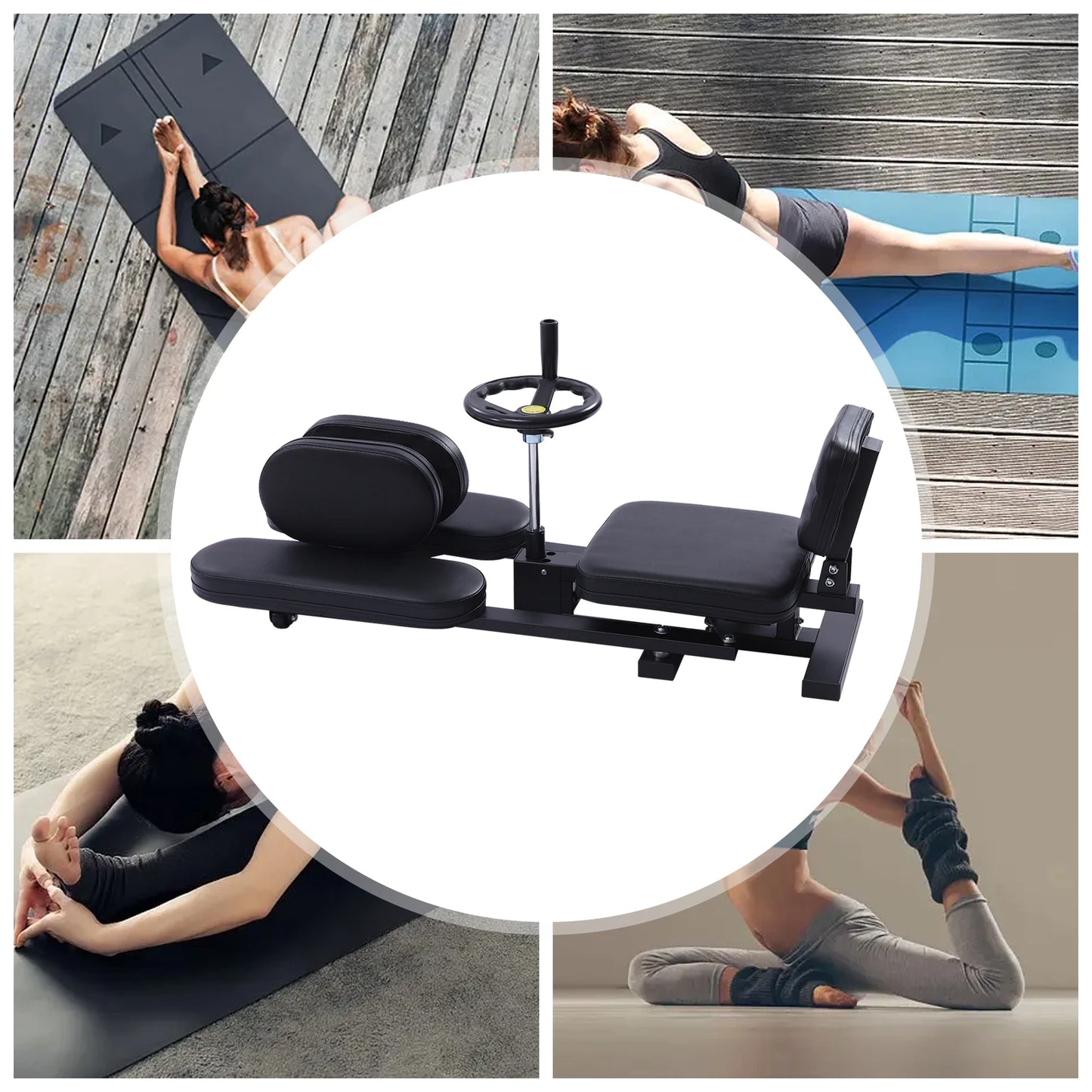 Leg Stretcher Training Muscle Length Relieve Fatigue 180° Yoga Fitness Training Tools