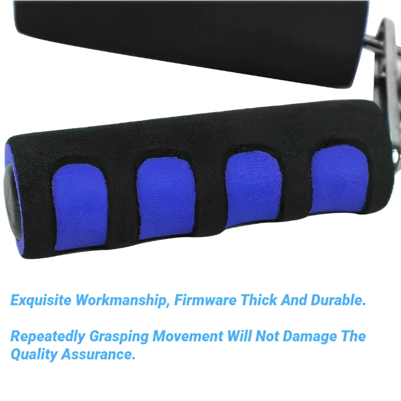 Spring Hand Grip & Finger Strength Trainer – Forearm Exerciser with Sponge Grip