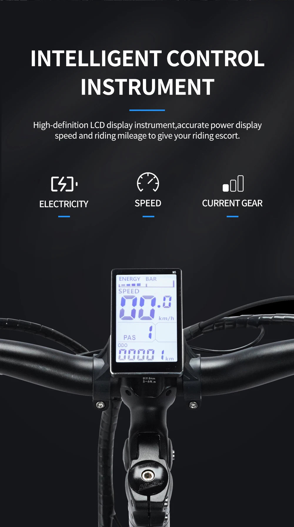 1000W Folding Electric Bike – 48V 15Ah Fat Tire E-Bike, 20-Inch Mountain Bicycle (Ships from US)