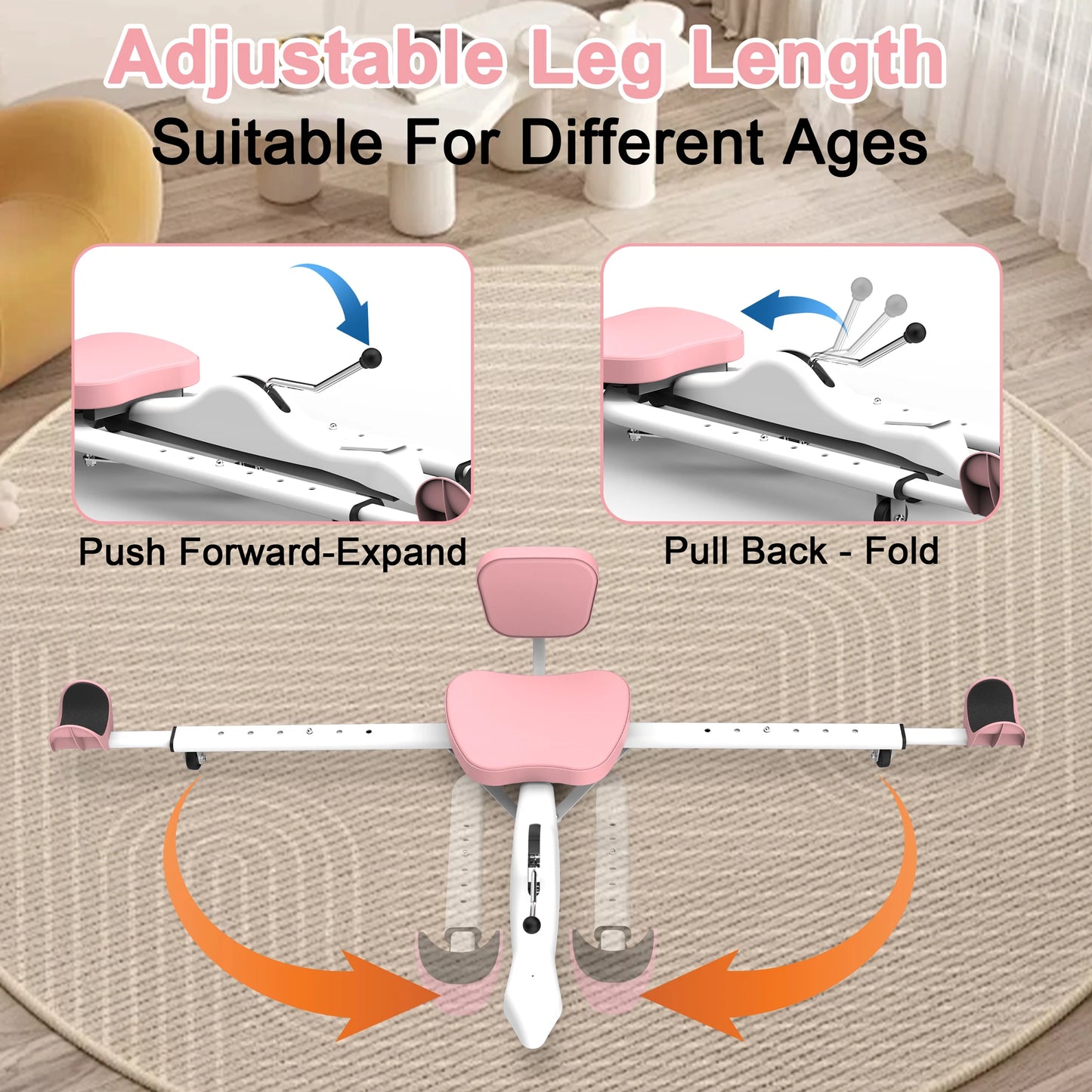Leg Split Stretching Machine for Ballet, Yoga, and Sports Fitness
