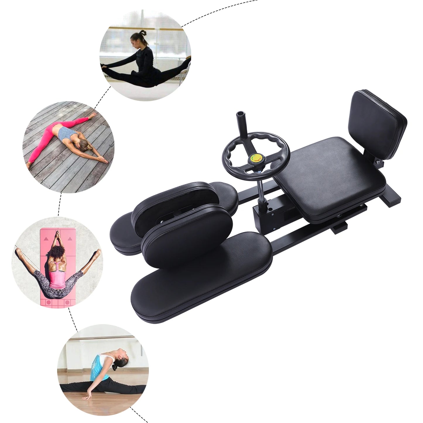 Leg Stretcher Training Muscle Length Relieve Fatigue 180° Yoga Fitness Training Tools