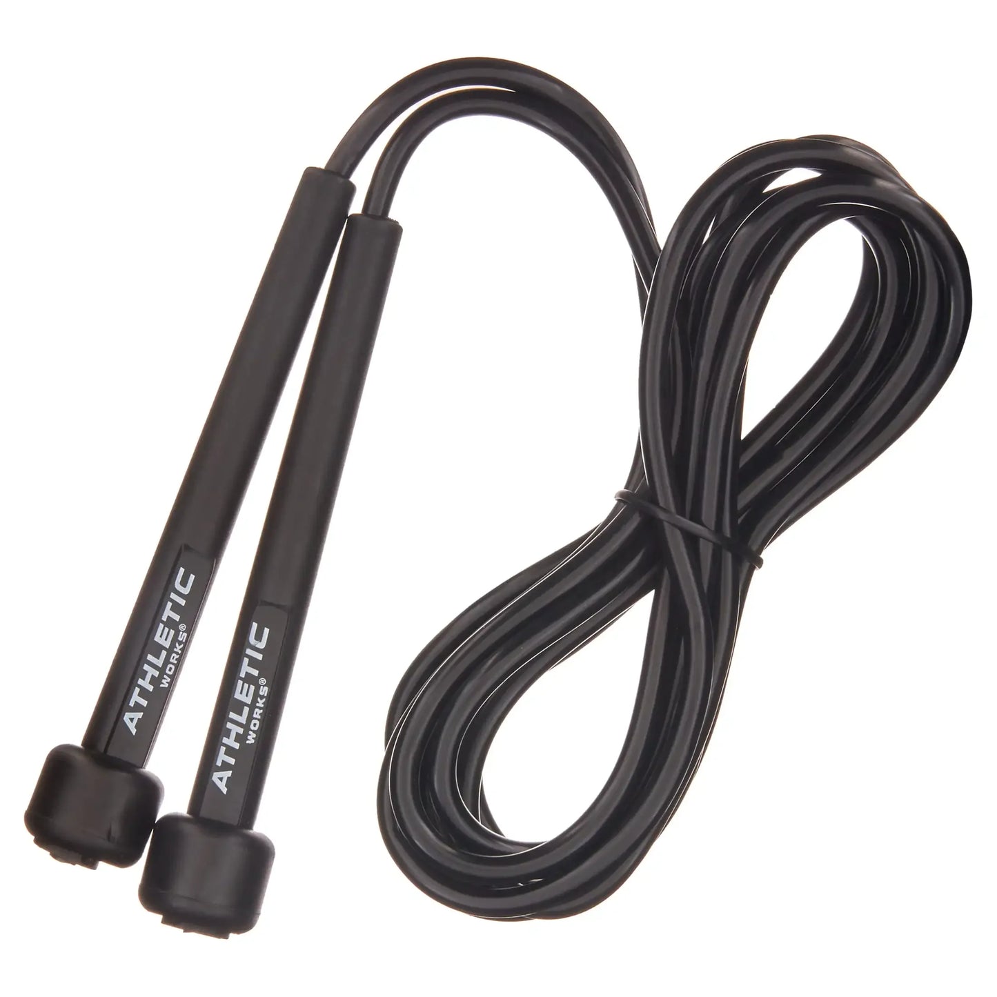 9' Black Speed Jump Rope - Cardio, HIIT, Boxing, Fitness