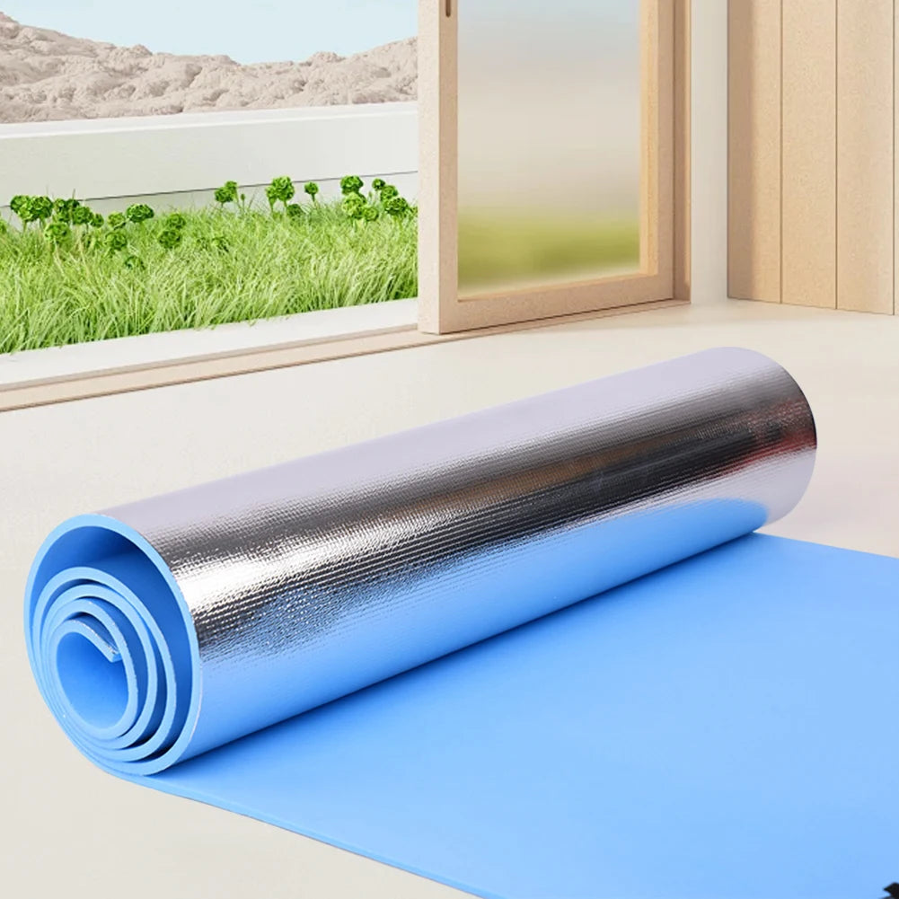 Waterproof Exercise Mat: Thick, Aluminum Membrane for Yoga, Fitness, Camping & Picnics