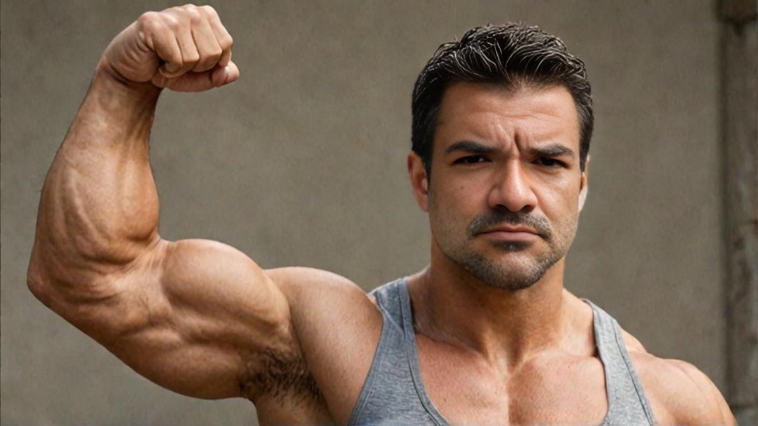 David Zobell, owner of Dave's Fitness Essentials in his wild younger years