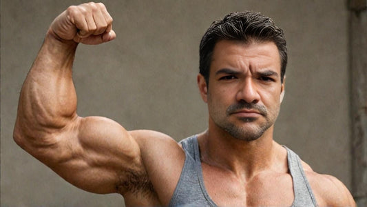 David Zobell, owner of Dave's Fitness Essentials in his wild younger years