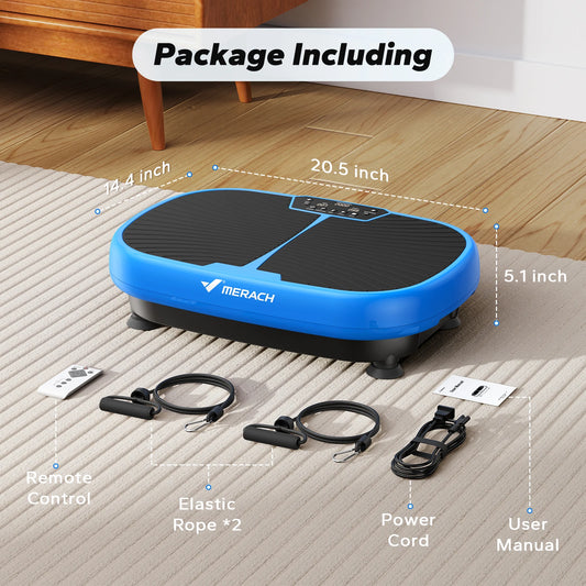 EMS Vibration Plate Exercise Machine – Fat Burning, Pain Relief, Sleep Support & Fitness Training