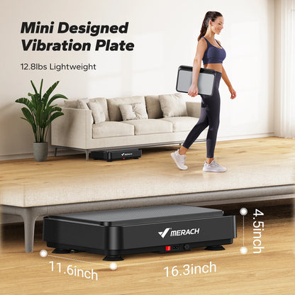 Vibration Plate Exercise Machine – Full-Body Fitness for Lymphatic Drainage, Pain Relief, Sleep Support & Weight Loss