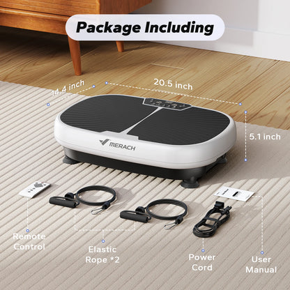 EMS Vibration Plate Exercise Machine – Fat Burning, Pain Relief, Sleep Support & Fitness Training