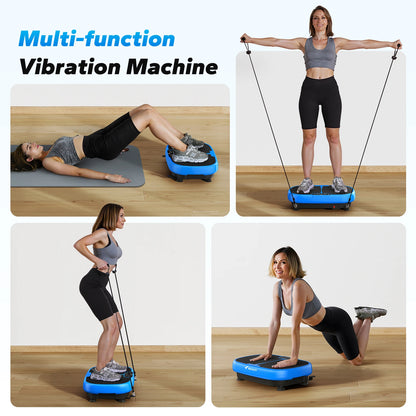 EMS Vibration Plate Exercise Machine – Fat Burning, Pain Relief, Sleep Support & Fitness Training