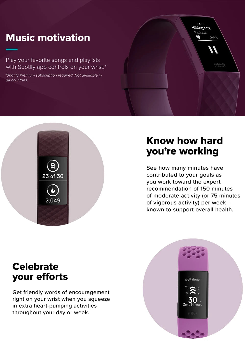 New Original Fitbit Charge 4 Fitness and Activity Tracker GPS Heart Rate Tracker Monitor Smart Watch
