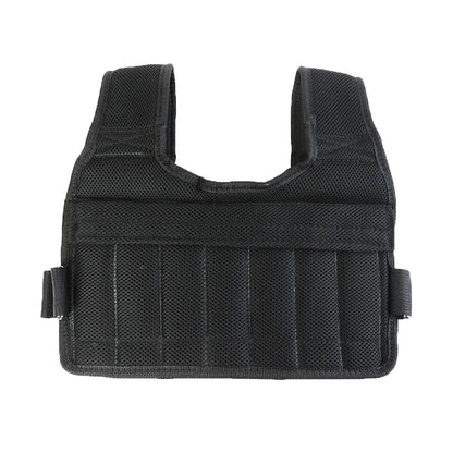 Adjustable Sand Weight Vest for Running, Training, Fitness (3-50kg)