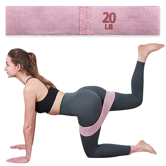 Anti-Slip Hip Resistance Bands for Glute & Thigh Training.