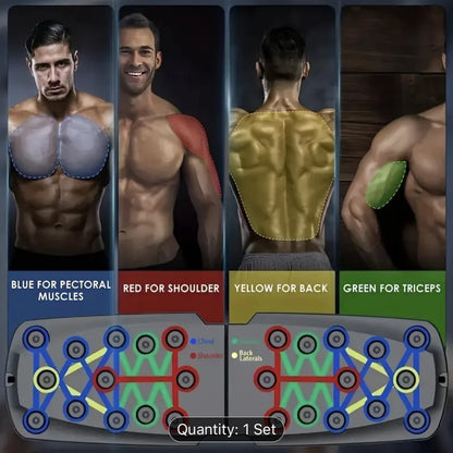 Multi-Functional Push-Up Board – Home Workout System for Chest, Arms, Shoulders
