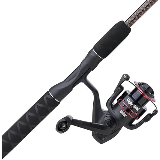 Ugly Stik GX2 Spinning Rod and Reel Combo – 30 Size Reel                                                   Ugly Stik GX2 combo, spinning rod and reel set, 30 size spinning reel, durable fishing combo, GX2 spinning rod, begi