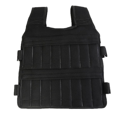 Adjustable Sand Weight Vest for Running, Training, Fitness (3-50kg)